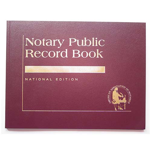Mississippi Contemporary Notary Record Book (Journal) - with thumbprint space