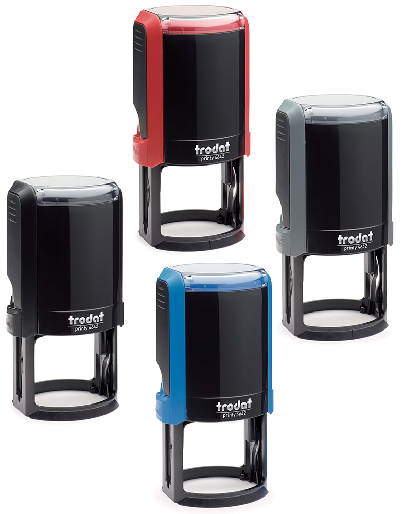 Mississippi Notary Stamp - Trodat 4642 Notary Self-inking Stamp (Round)