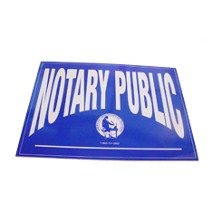 Increase sales and identify yourself as a Mississippi notary public by applying these double-sided notary decals on any glass surface. These decals can be viewed from either side of the glass and can be applied and removed with ease. Decal size is 5 X 7 inches.</title></title>
