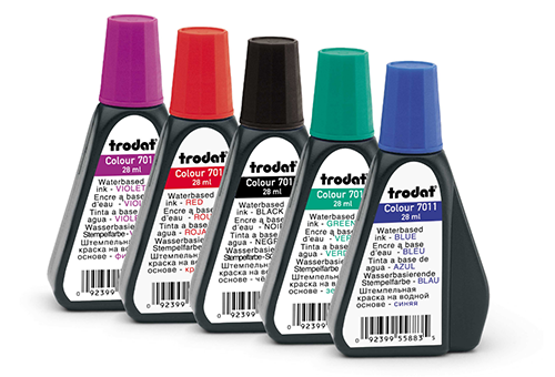 Keep a bottle of ink handy in case your self-inking Mississippi notary stamp needs a refill. Click on the 'Add to Cart' button to choose the right ink color.